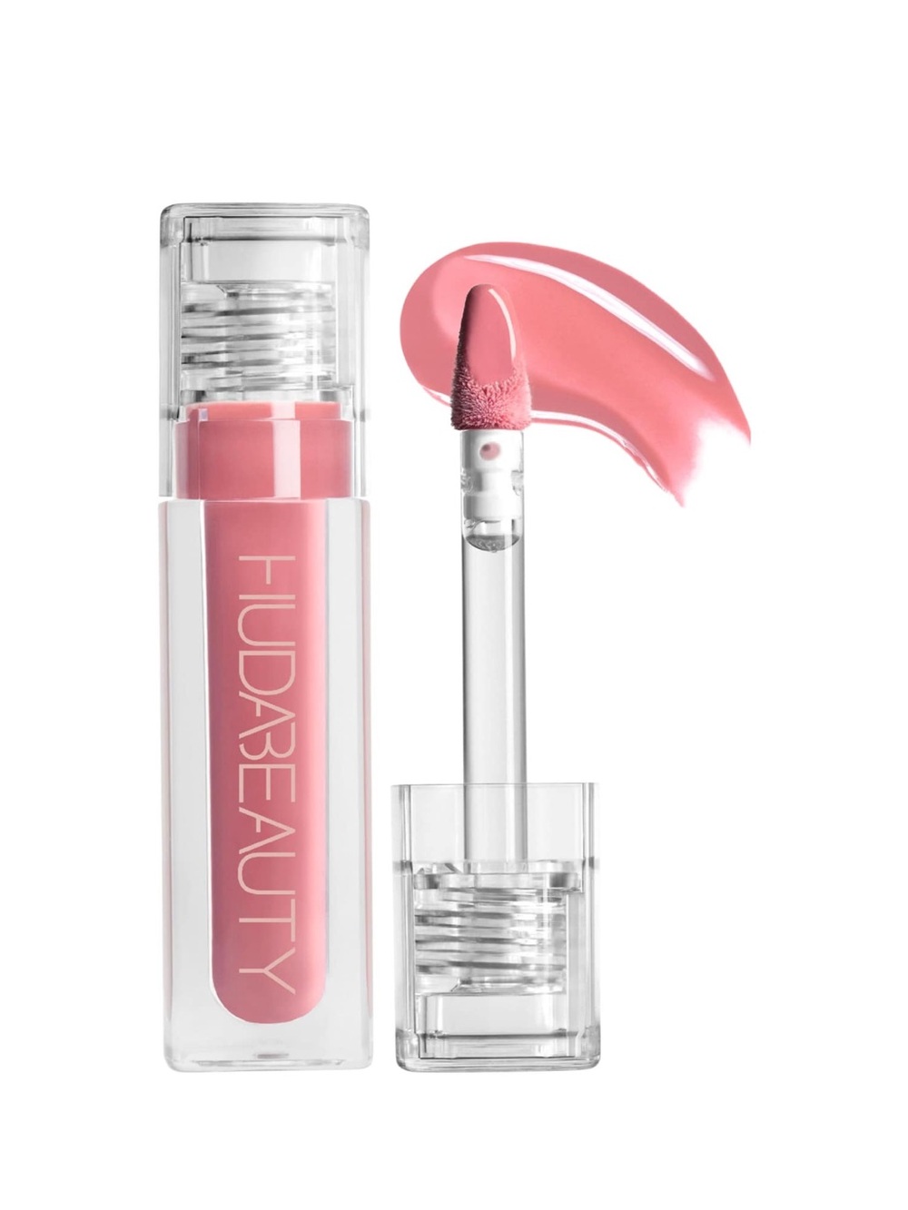 HUDA BEAUTY Faux Filler Shiny Non-Sticky Lip Gloss — Sugar Baby NEW IN BOX✨